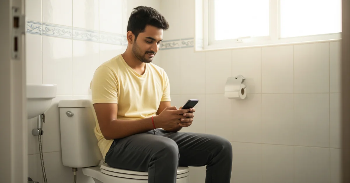 Blogs The toilet is the only place where I’m not worried about my boss or my customers