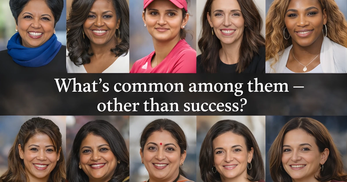 What's common among them other than success?